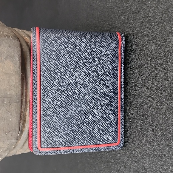 Louis Vuitton Multiple Wallet Taiga Blue - Picture 3 of 5